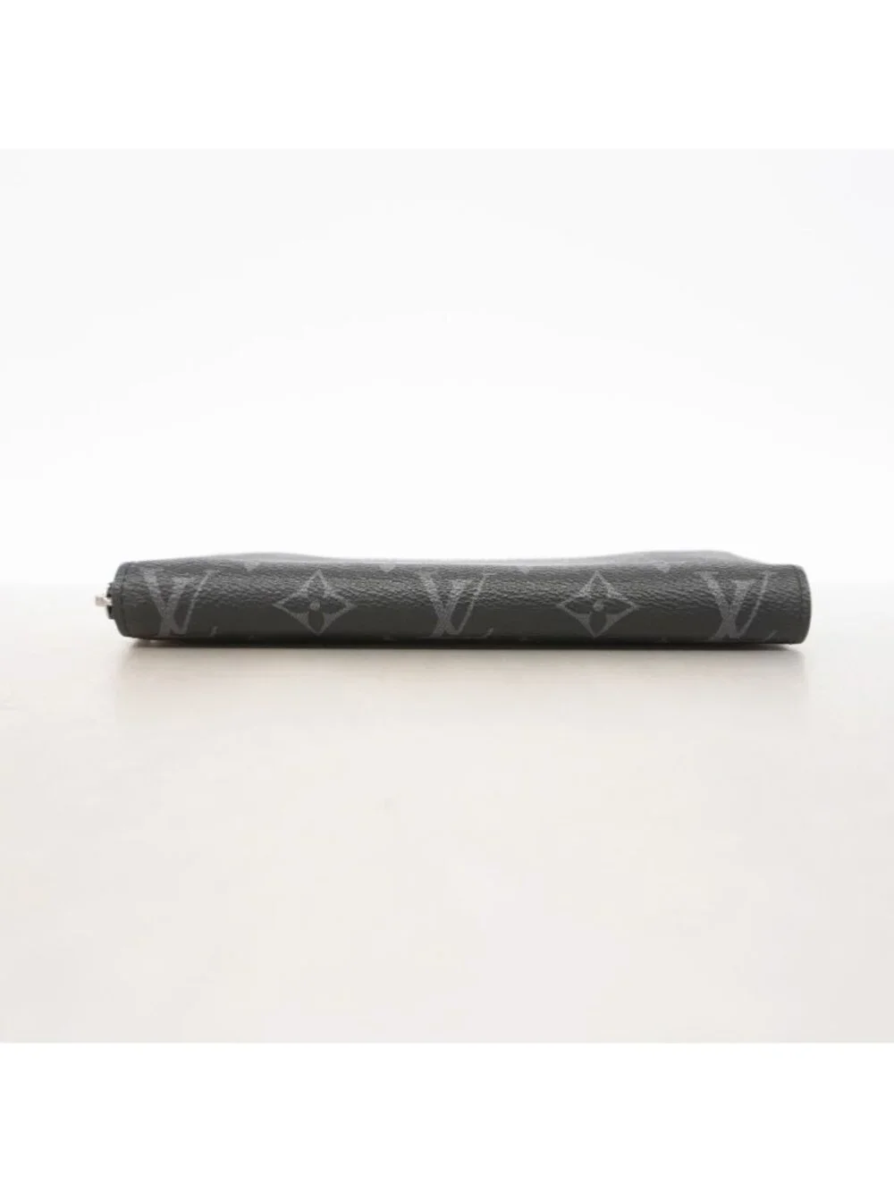 Louis Vuitton Wallet Monogram Eclipse Zippy Horizontal Black